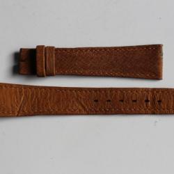 Bracelet pour montre Christian DIOR cuir brun 18 mm