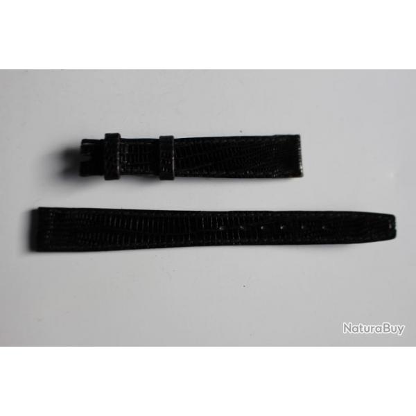 OMEGA Bracelet pour montre lzard noir 13 mm