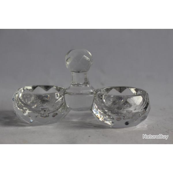 BACCARAT ancienne salire cristal moul