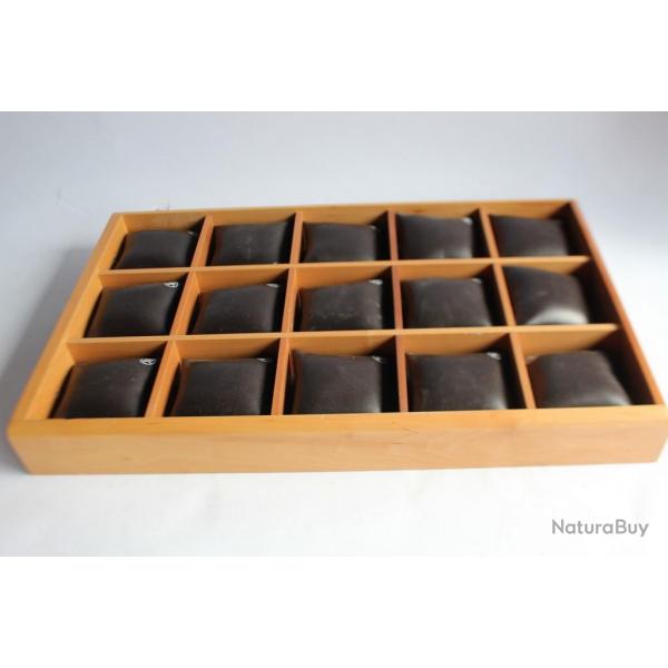 RAYMOND WEIL Grand plateau prsentoir pour 15 montres