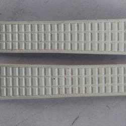 PATEK PHILIPPE Bracelet pour montre Aquanaut silicone blanc 18 mm