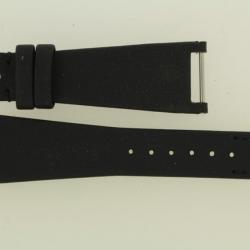PATEK PHILIPPE Bracelet pour montre cuir et satin noir 21 mm