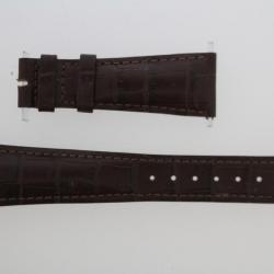 PATEK PHILIPPE Bracelet pour montre cuir brun 21 mm