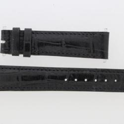 PATEK PHILIPPE Bracelet pour montre cuir noir 16 mm