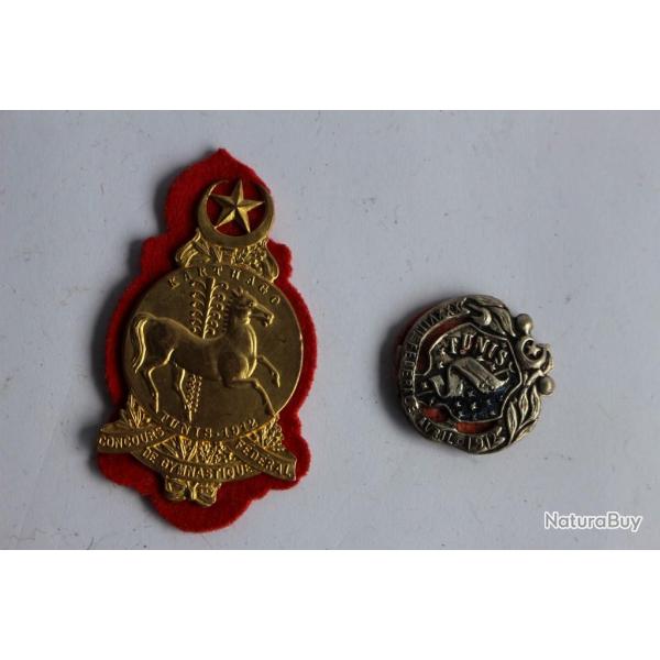 Insignes Concours fdral gymnastique Tunis 1912