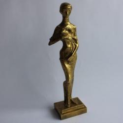 OUDOT Georges sculpture bronze femme