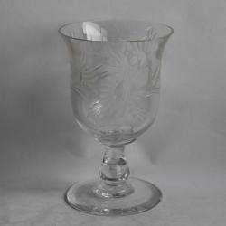 Grande coupe calice cristal taillé Art de la table