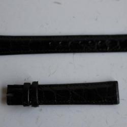 Bracelet pour montre cuir noir FREDERIQUE CONSTANT 14 mm