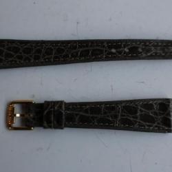 RADO Bracelet pour montre cuir gris 15 mm