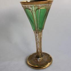 Vase ou verre géant cristal de Bohême