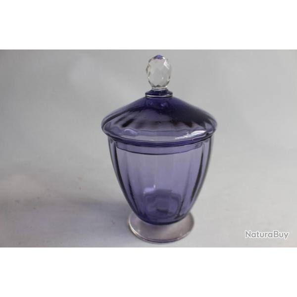 Pot couvert cristal bicolore