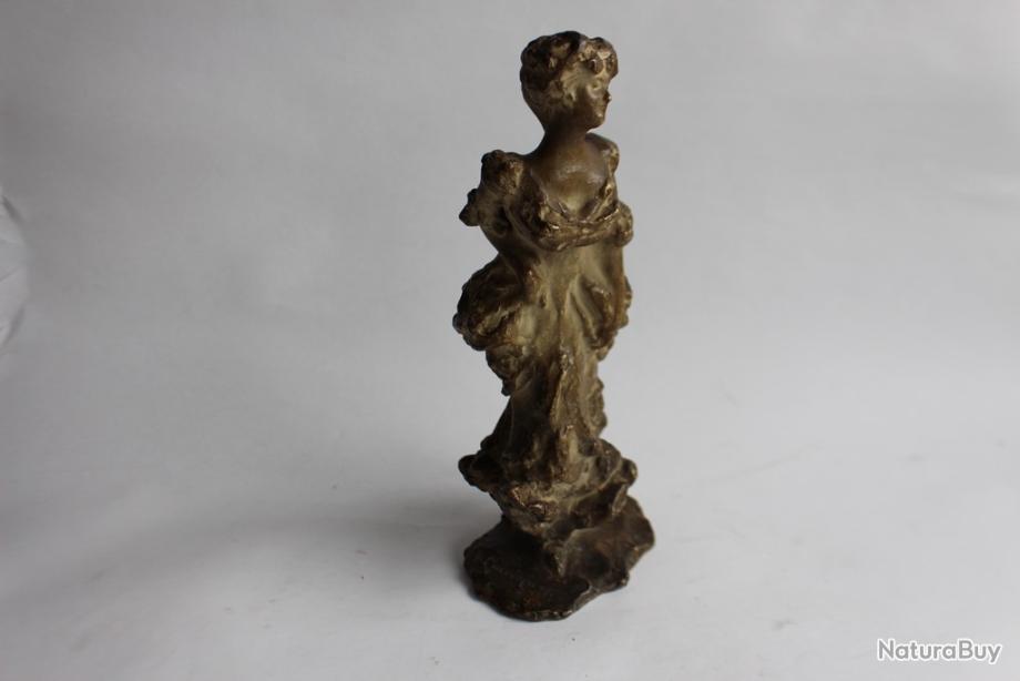 Sculpture terre cuite femme Art nouveau signée ? - Sculptures (9916617)