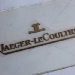 Lettres métal publicité montres JAEGER LeCOULTRE 12 cm
