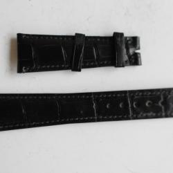 PATEK PHILIPPE Bracelet pour montre noir mat 21 mm