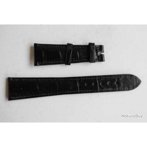 PATEK PHILIPPE Bracelet pour montre noir mat 21 mm