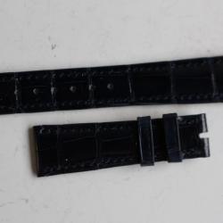 PATEK PHILIPPE Bracelet pour montre bleu foncé 19 mm