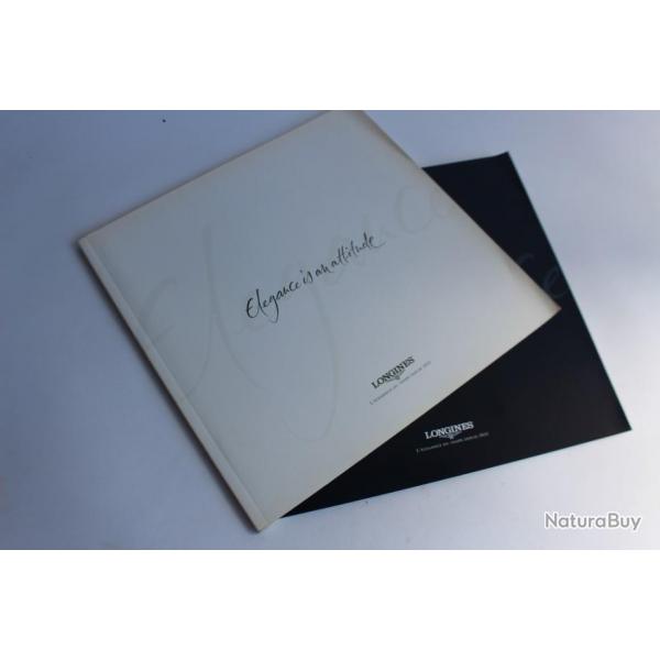 Catalogue montres LONGINES 2000 + prix