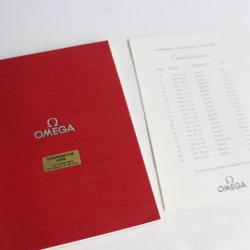 Catalogue Montres OMEGA + prix 2000 en Francs Suisses