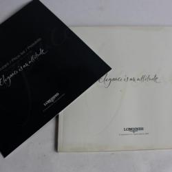 Catalogue Montres LONGINES + prix 2000 en Francs Suisses