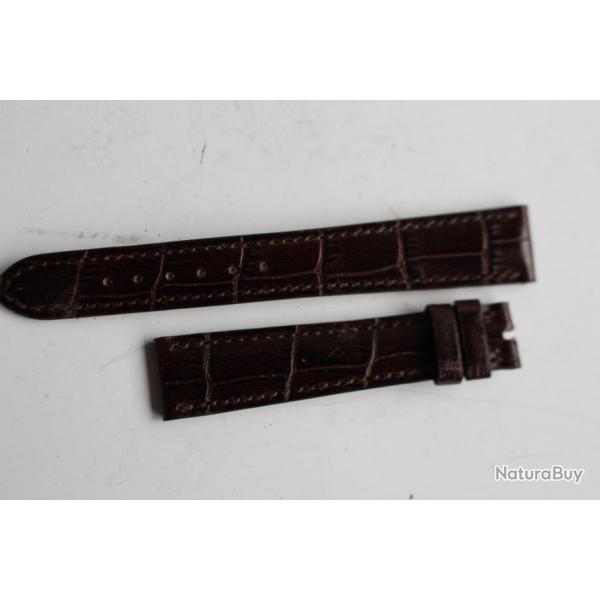 PATEK PHILIPPE Bracelet pour montre brun 17 mm