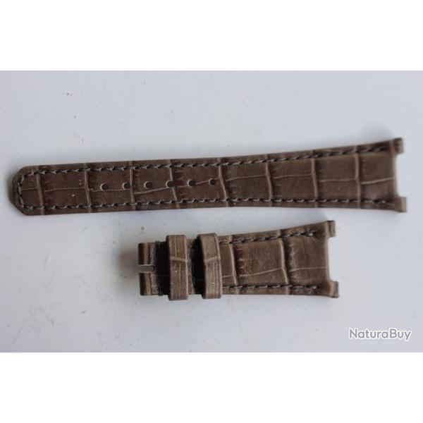 PATEK PHILIPPE Bracelet pour montre gris 21 mm