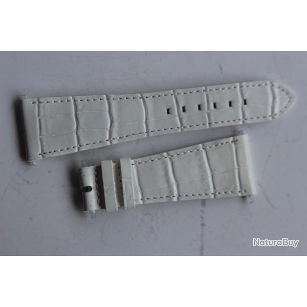 PATEK PHILIPPE Bracelet pour montre blanc 23 mm
