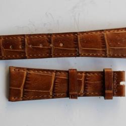PATEK PHILIPPE Bracelet pour montre brun foncé 23 mm