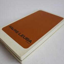 Boite d'atelier montres FAVRE-LEUBA collections horlogerie