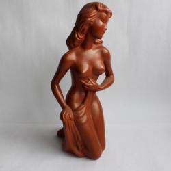 Sculpture ceramique femme 1940
