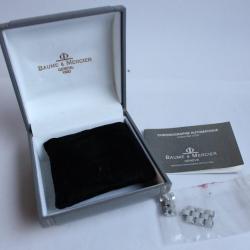 Écrin pour montre BAUME & MERCIER chronographe automatique