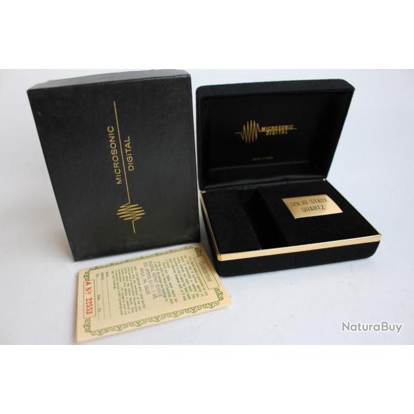 Boite pour montre Solid State Quartz Microsonic Digital