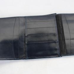 ROLEX Portefeuille lézard Téju bleu