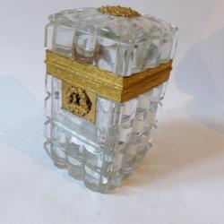 Coffret cristal Empire Charles X
