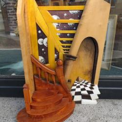 Sculpture Puzzle Piano Sauvage Jean-Claude Bischoff 1990