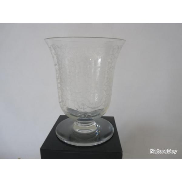 BACCARAT Vase cristal Michel Ange 13 cm