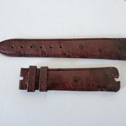 BERTOLUCCI Bracelet montre cuir marron 18 mm