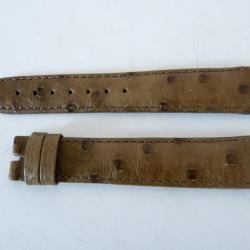 BERTOLUCCI Bracelet montre cuir brun clair 19 mm