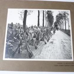 Photographie guerre bataille de Picardie troupes annamites