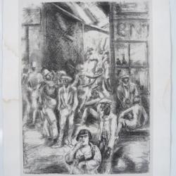 Lithographie Charles Clément