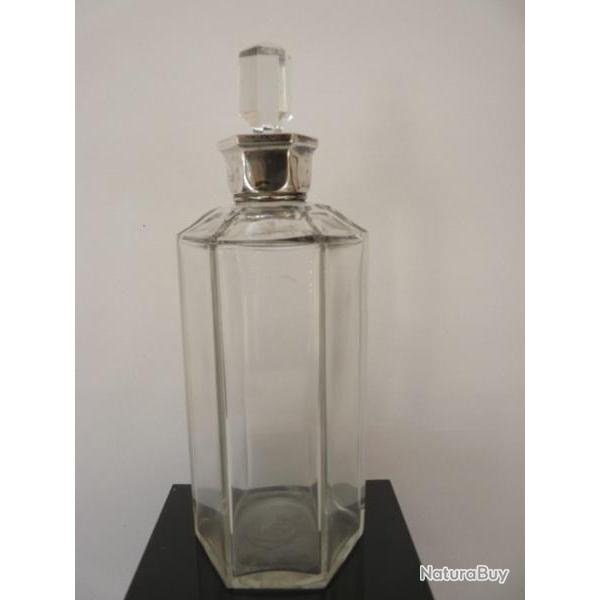 BACCARAT Carafe cristal et argent Art dco Art de la table