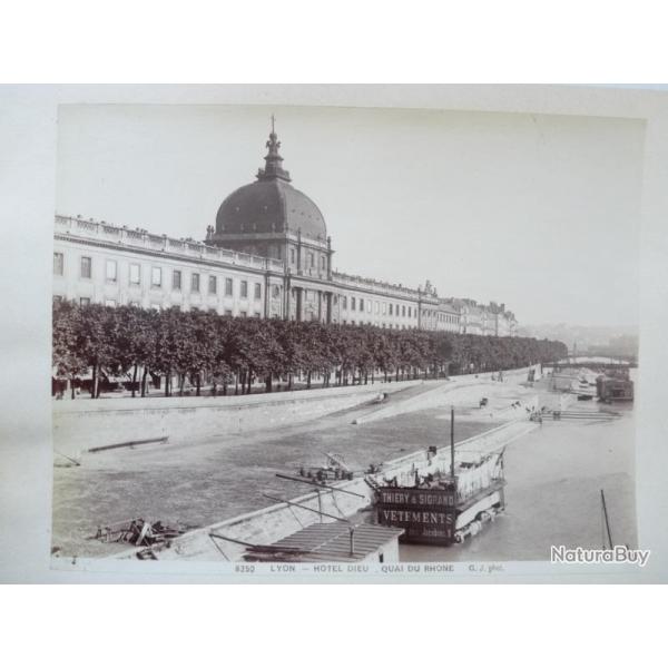 Photographie Lyon Htel Dieu Quai du Rhne