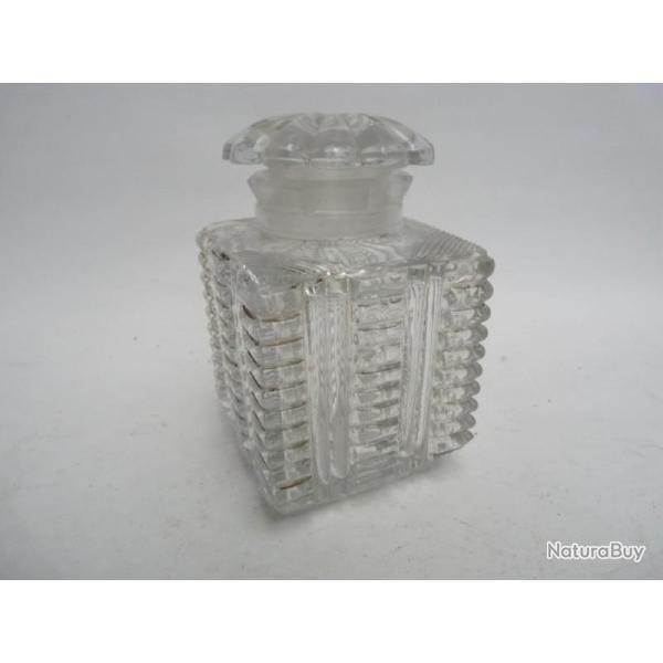 Flacon  sel cristal taill