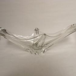 Grande coupe en cristal signée DAUM FRANCE