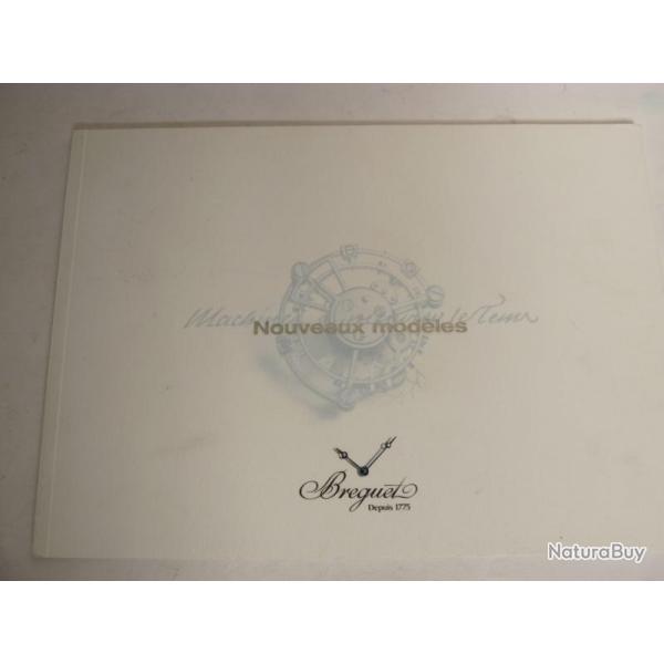 Catalogue Montres BREGUET collection 2005 horlogerie