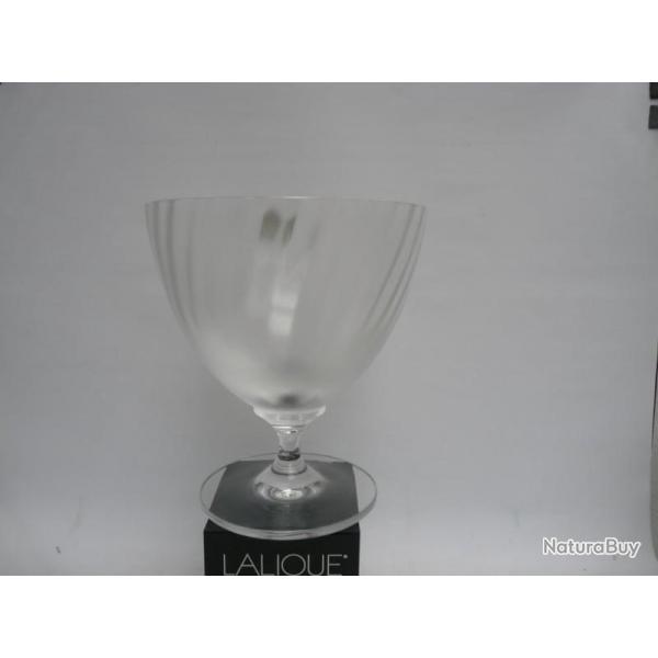 LALIQUE Grande coupe cristal