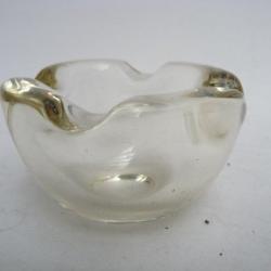 LEERDAM Cendrier Cristal Andries Dirk Copier