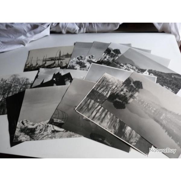 Ensemble grandes Photographies Italie 1950