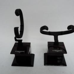 Présentoirs (2) montres LONGINES horlogerie