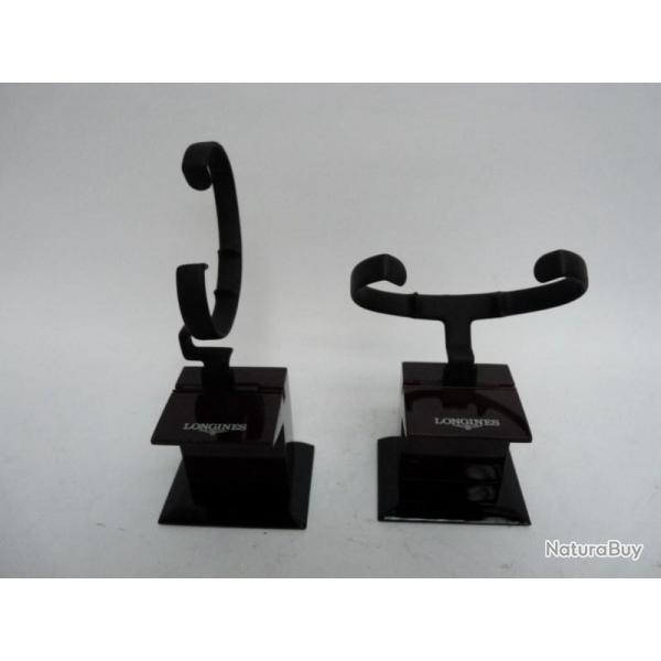 Prsentoirs (2) montres LONGINES horlogerie