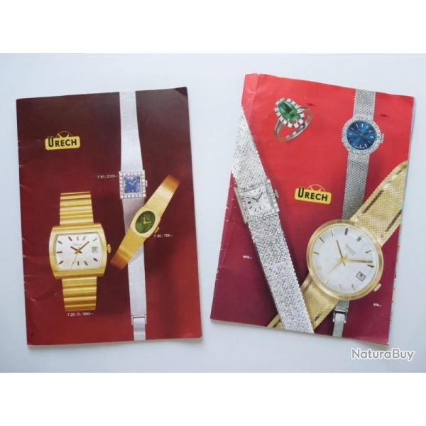 Catalogue Montres Horlogerie Bijoux URECH Rveils